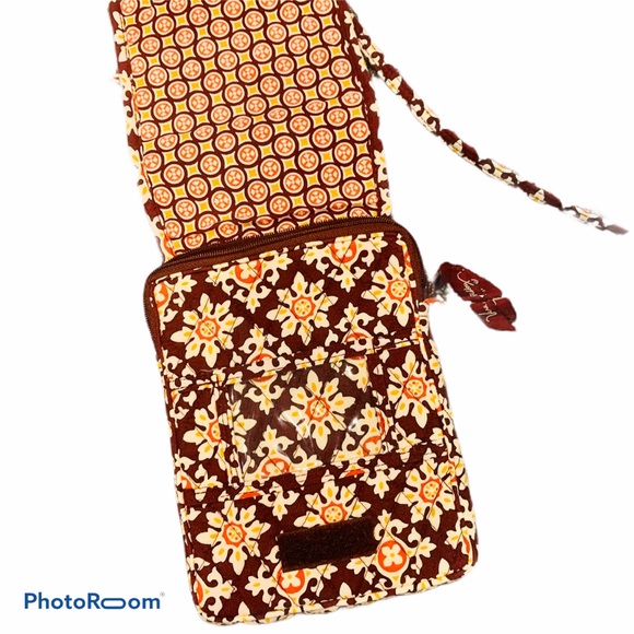 VERA BRADLEY Purple Medallion Crossbody - Picture 2 of 5